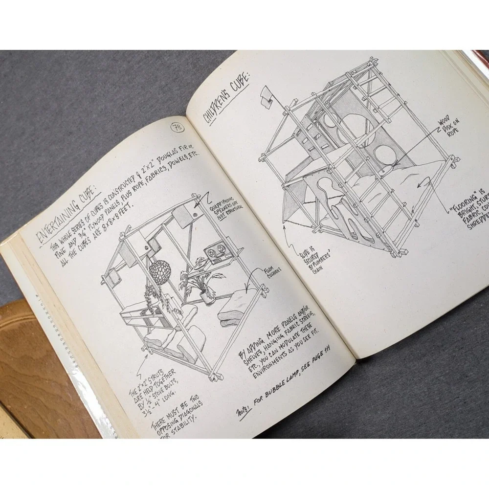 1973 Nomadic Furniture Hardcover First Edition James Hennessey‎ Victor Papanek